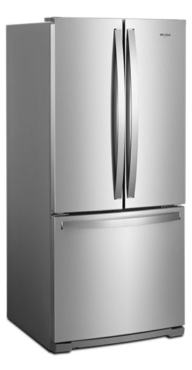30-inch Wide French Door Stainless Refrigerator - 20 cu. ft.